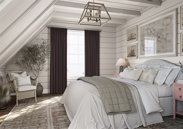 Faux Suede, Charcoal - Made to Measure Curtains - Image 7